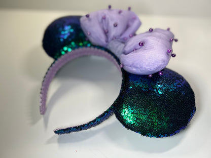 Mermaid Princess Inspired Parks Ears