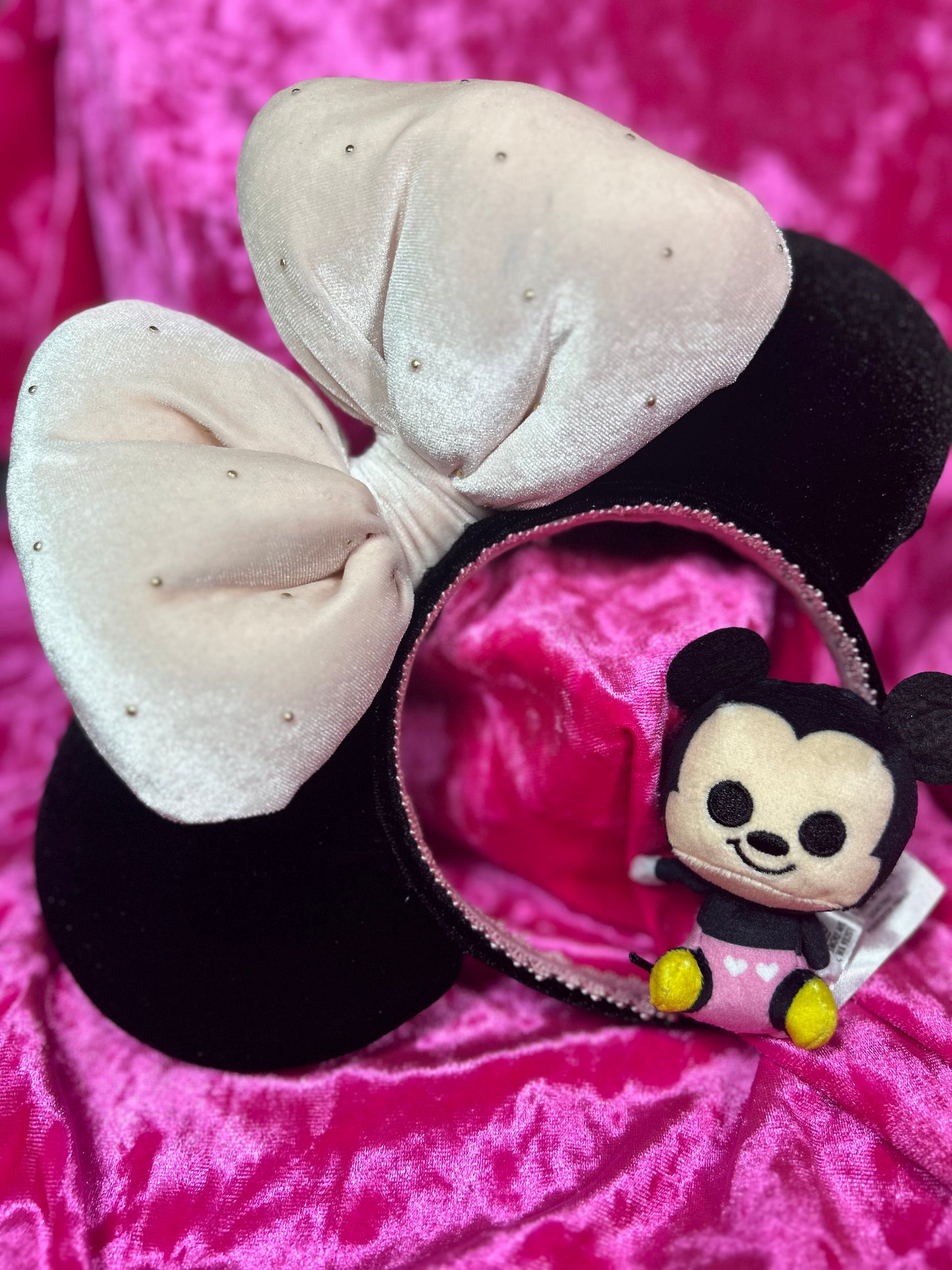 Princess Pink- Velvet - Parks Inspired Ears