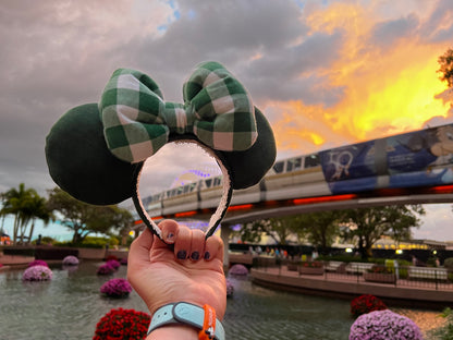 Grand in Green - Flannel - Parks Inspired Ears